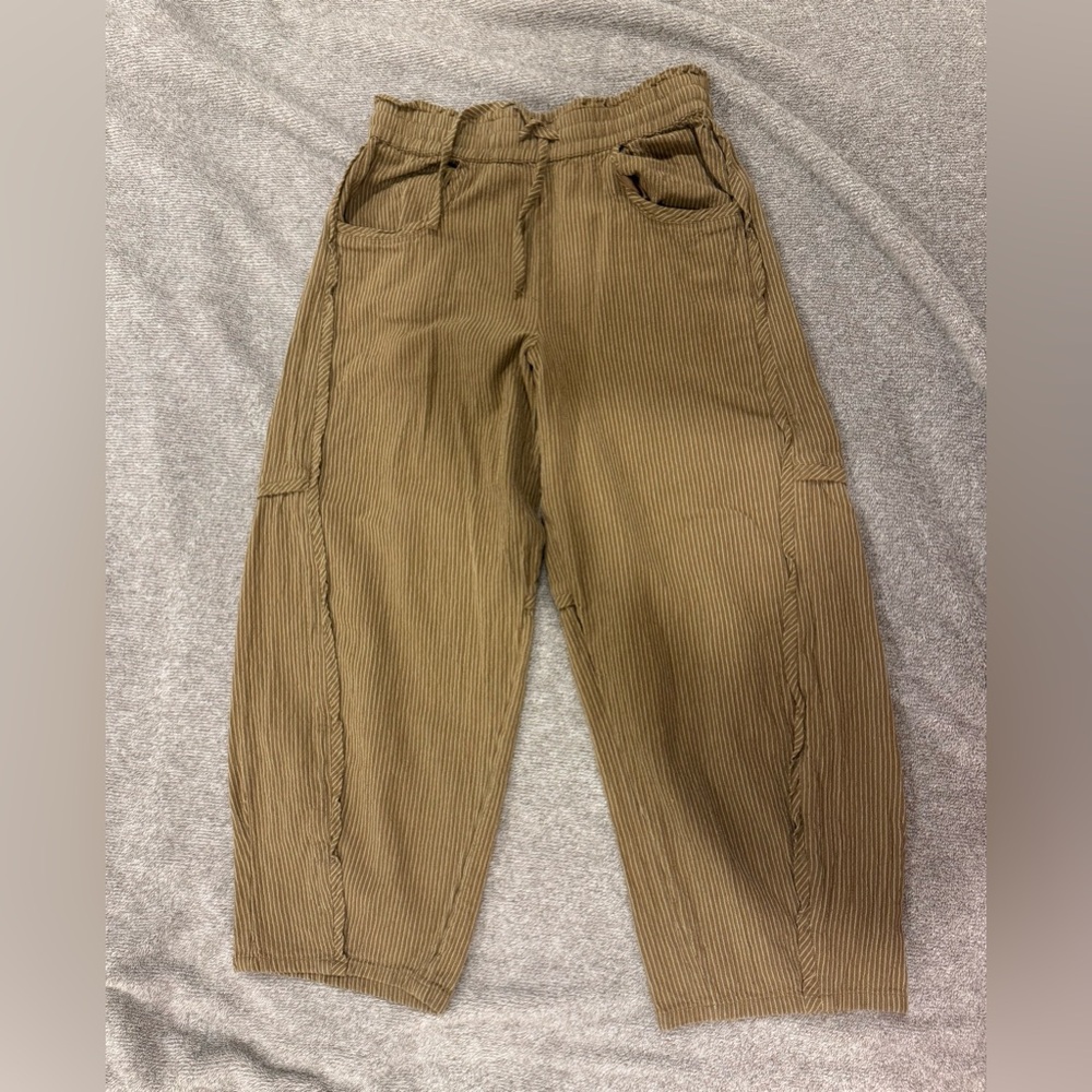 Free People “Something Good Pull-On Barrel Pants” | New No Tags - Medium
